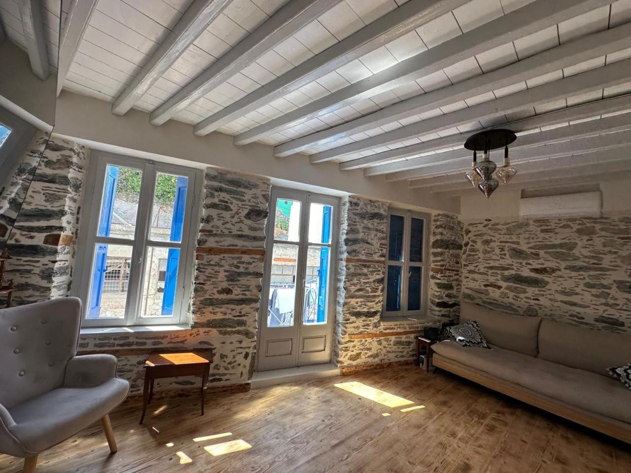 Вилла Plomari Nomad House Экстерьер фото