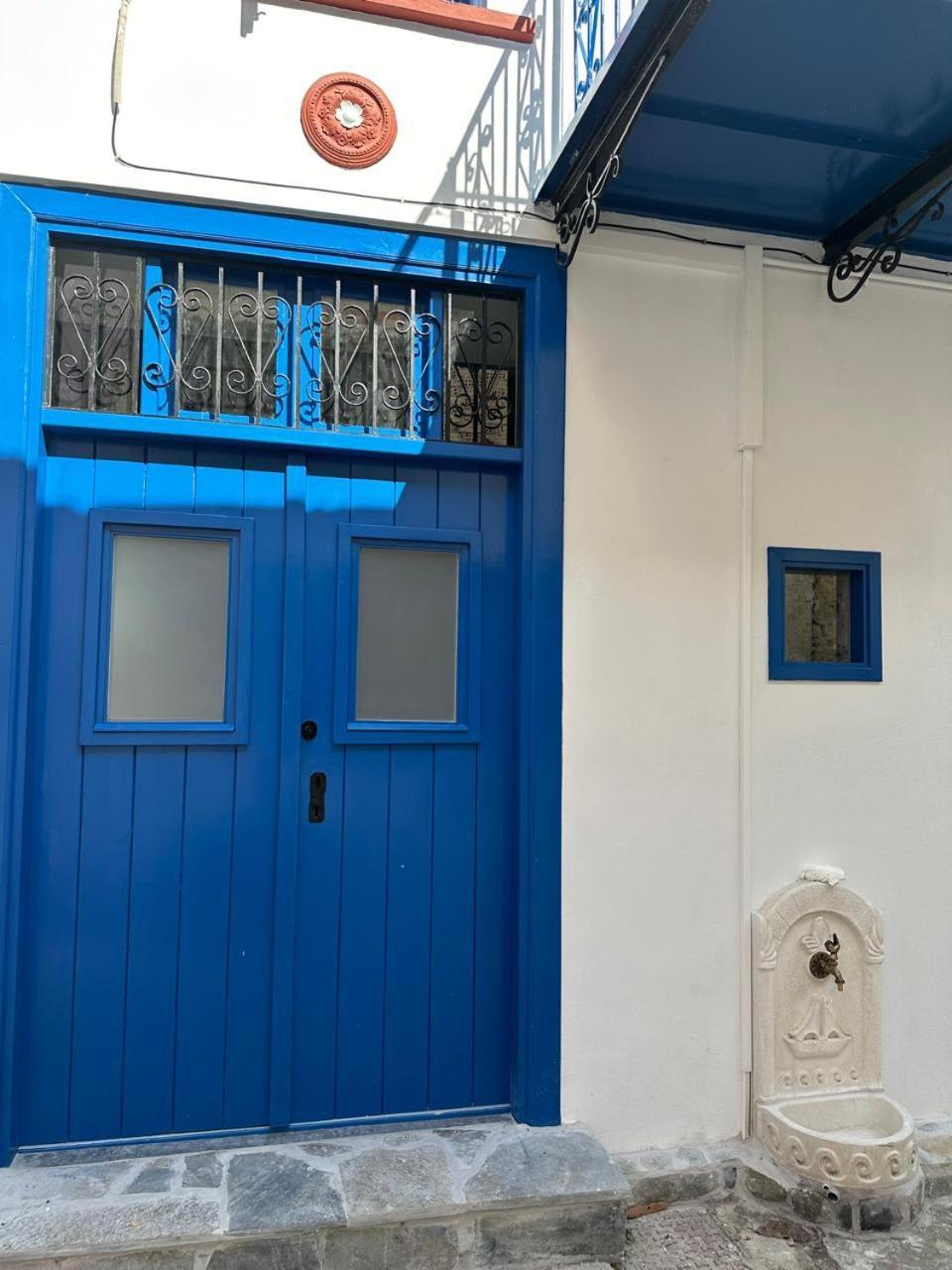 Вилла Plomari Nomad House Экстерьер фото