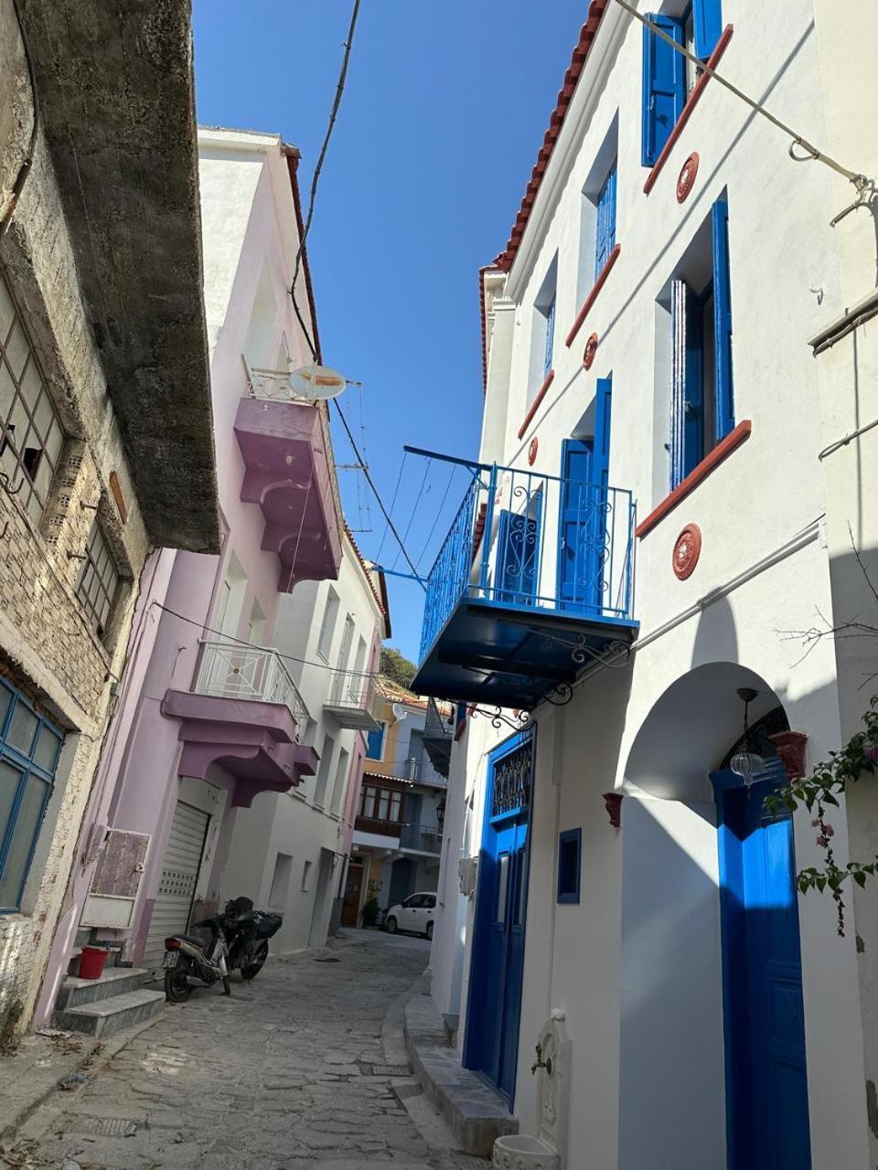 Вилла Plomari Nomad House Экстерьер фото