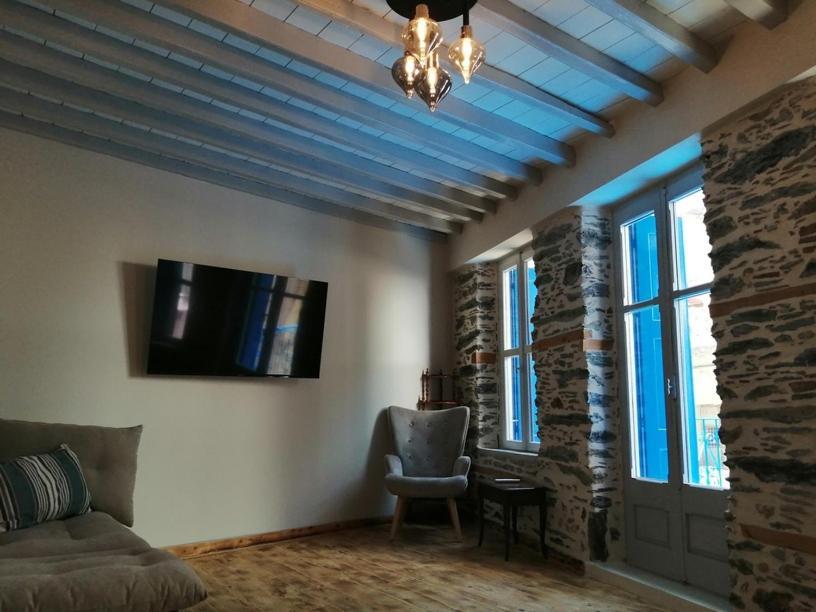 Вилла Plomari Nomad House Экстерьер фото